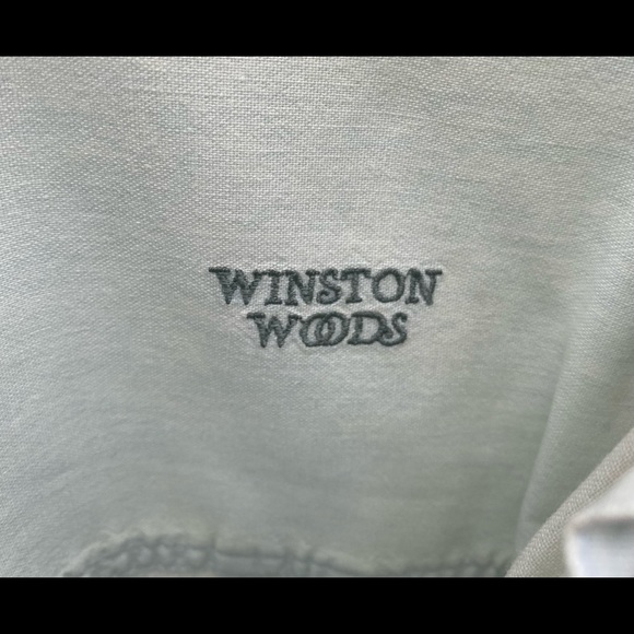 Men's Winston Woods Race Car Button Down Shirt - Picture 6 of 7